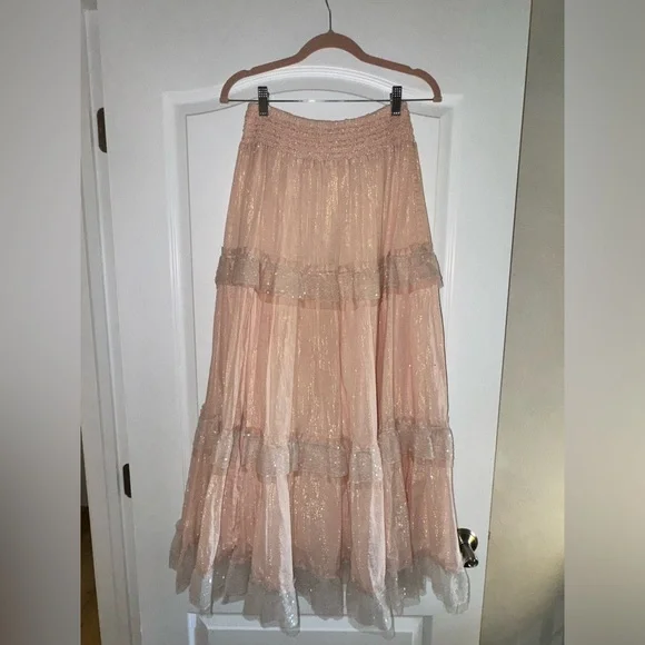 LoveShackFancy mirella midi skirt - Picture 6 of 7